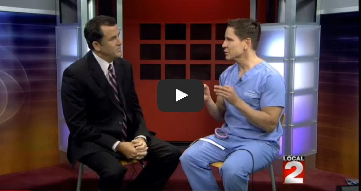 CBS Local 2 Anchor Tom Tucker talks with Dr. Timothy Jochen about Hair Loss Solutions.